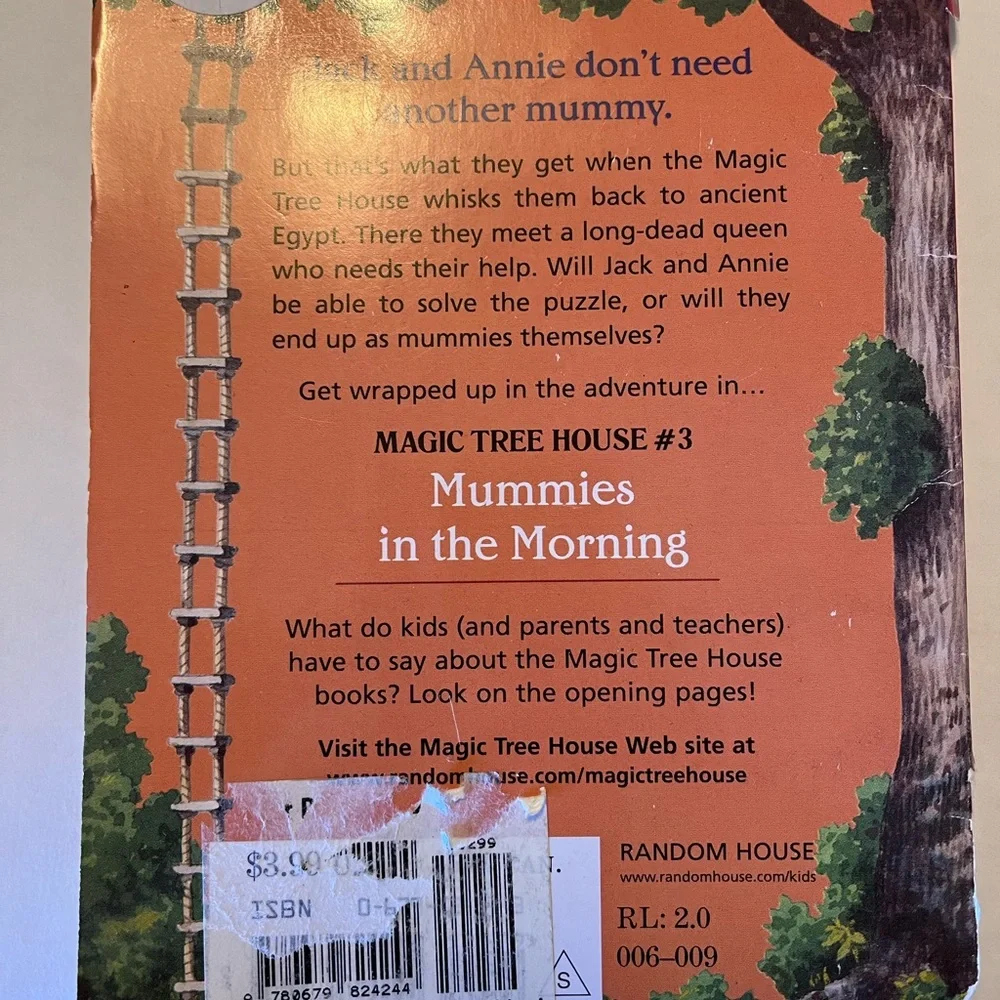 Paperback Magic Tree House #3 and #4 - Picture 3 of 6